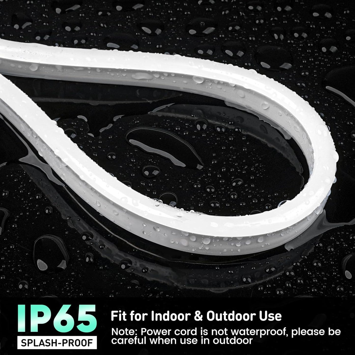 GZBtech RGB LED Neon Rope Lights 133FT/40M, AC 110-120V Waterproof Color Changing LED Rope with Remote Controller, Dimmable Multi Color Neon Rope Lighting for Indoor Outdoor Commercial Use