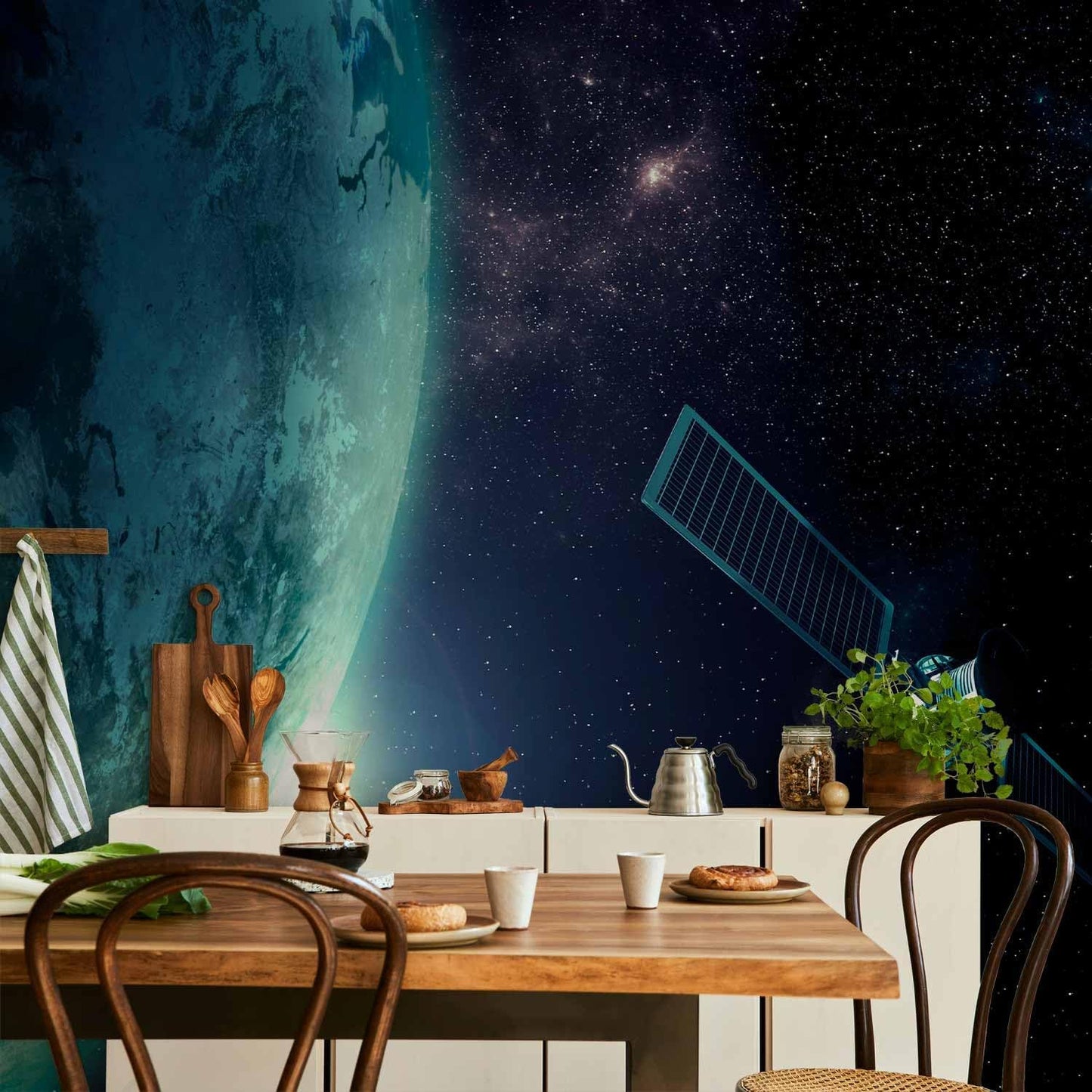 artgeist Wall Mural Cosmos Galaxy 138x101 in - XXL Non-Woven Wallpaper Fleece Wall Decor Photo Print Picture Image Design Home n-B-0007-a-c