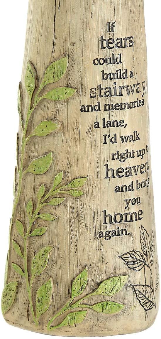 Topadorn Resin Statue Praying Angel Resin Figurines,Collectible Sculptures for Decorative,14" H