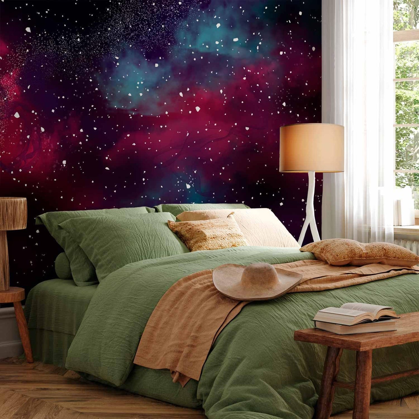 artgeist Wall Mural Space 177x124 in - Non-Woven Wallpaper Fleece Wall Decor Photo Print Picture Image Design Home Mural Galaxy Universe Cosmos Sky a-A-10326-a-a