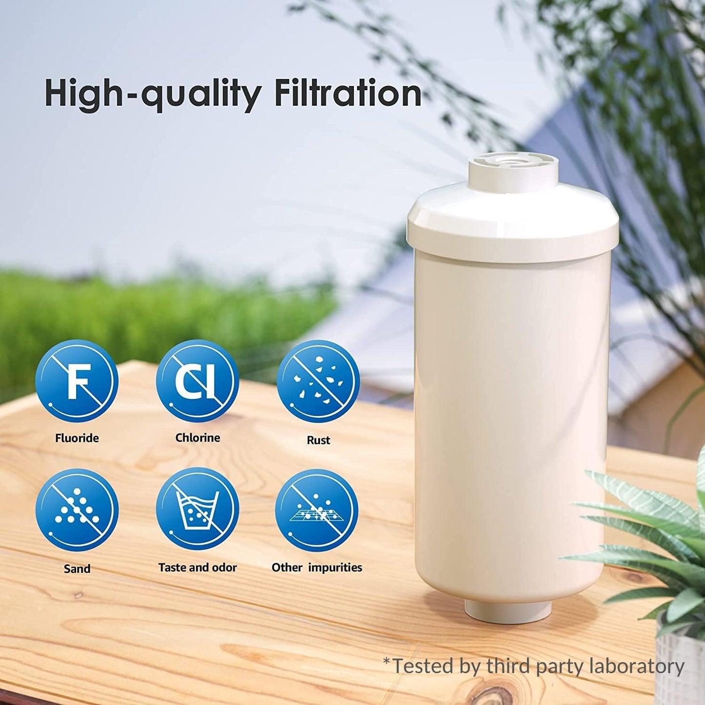 Waterdrop NSF/ANSI 372 Certified Fluoride Filters, Replacement for Berkey® PF-2® Fluoride Filters, Berkey® Gravity Filtration System and King Tank Series (Pack of 2)