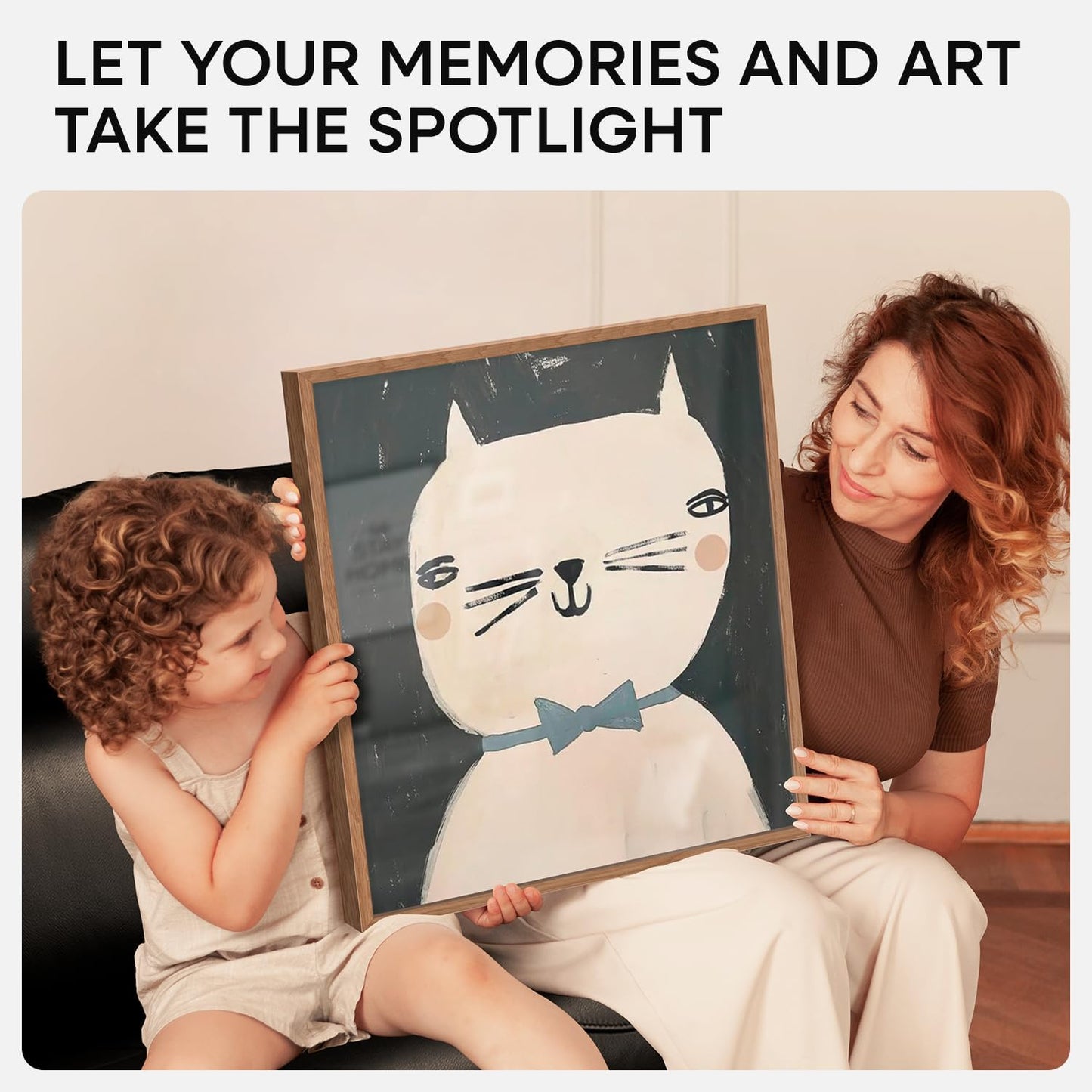 Homeforia 20x24 Picture Frame Wood, High End Natural Oak 20x24 Frame Matted to 16x20 Photo, 20 x 24 Light Wooden Poster Frames with Mat 16 by 20, 24by20 Thin Frames, Tempered Glass, Wall Kit, Set of 1