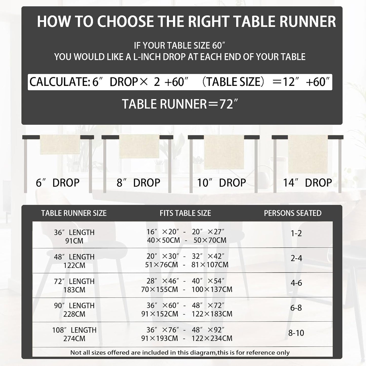 XCHI Spooky Skeleton Ghost Pumpkin Halloween Table Runner Party Table Decoration for Home Kitchen Dining Holiday Decor 13x36 Inch