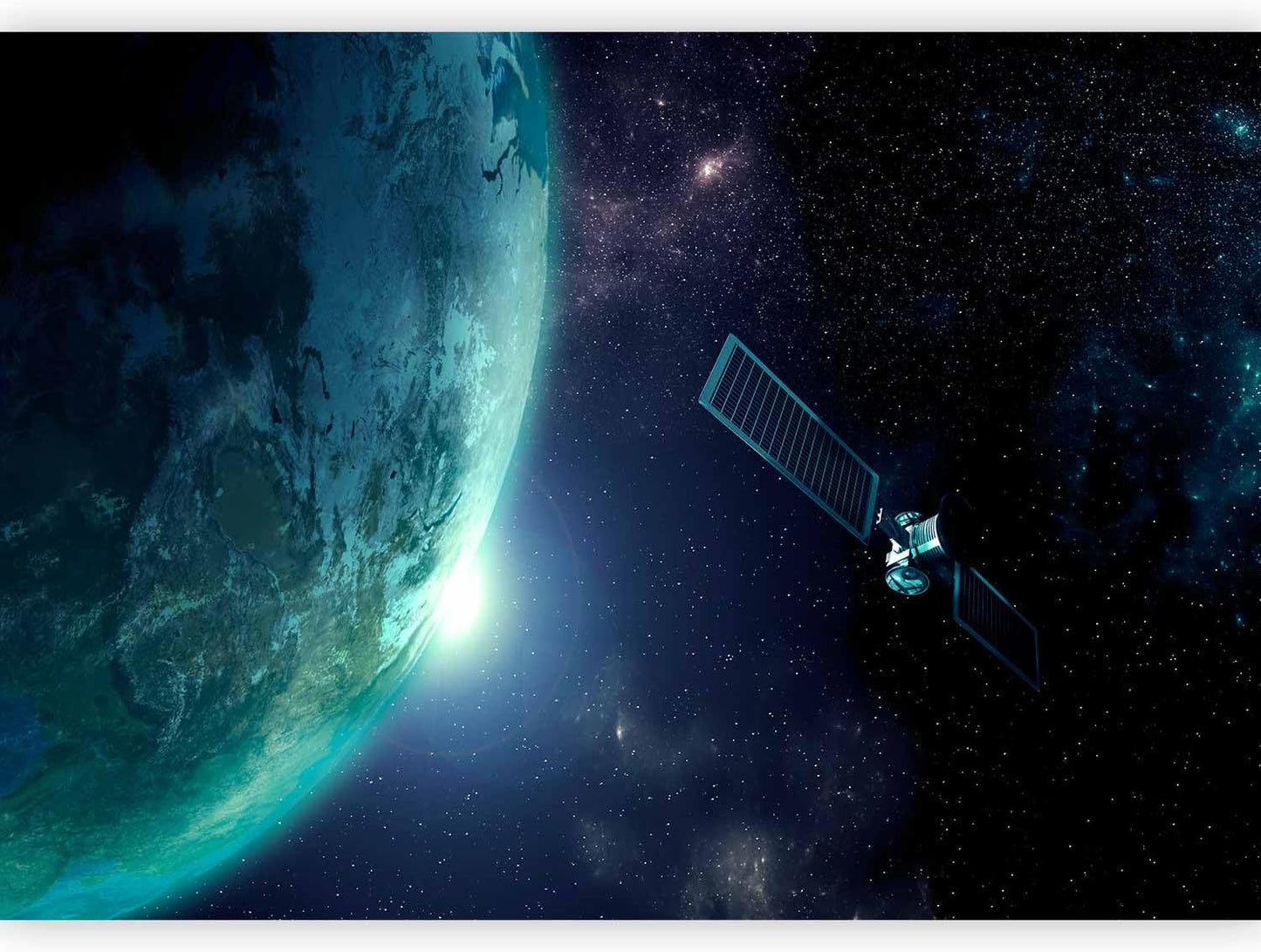 artgeist Wall Mural Cosmos Galaxy 193x138 in - XXL Peel and Stick Self-Adhesive Wallpaper Removable Large Sticker Foil Wall Decor Print Picture Image Design n-B-0007-a-c