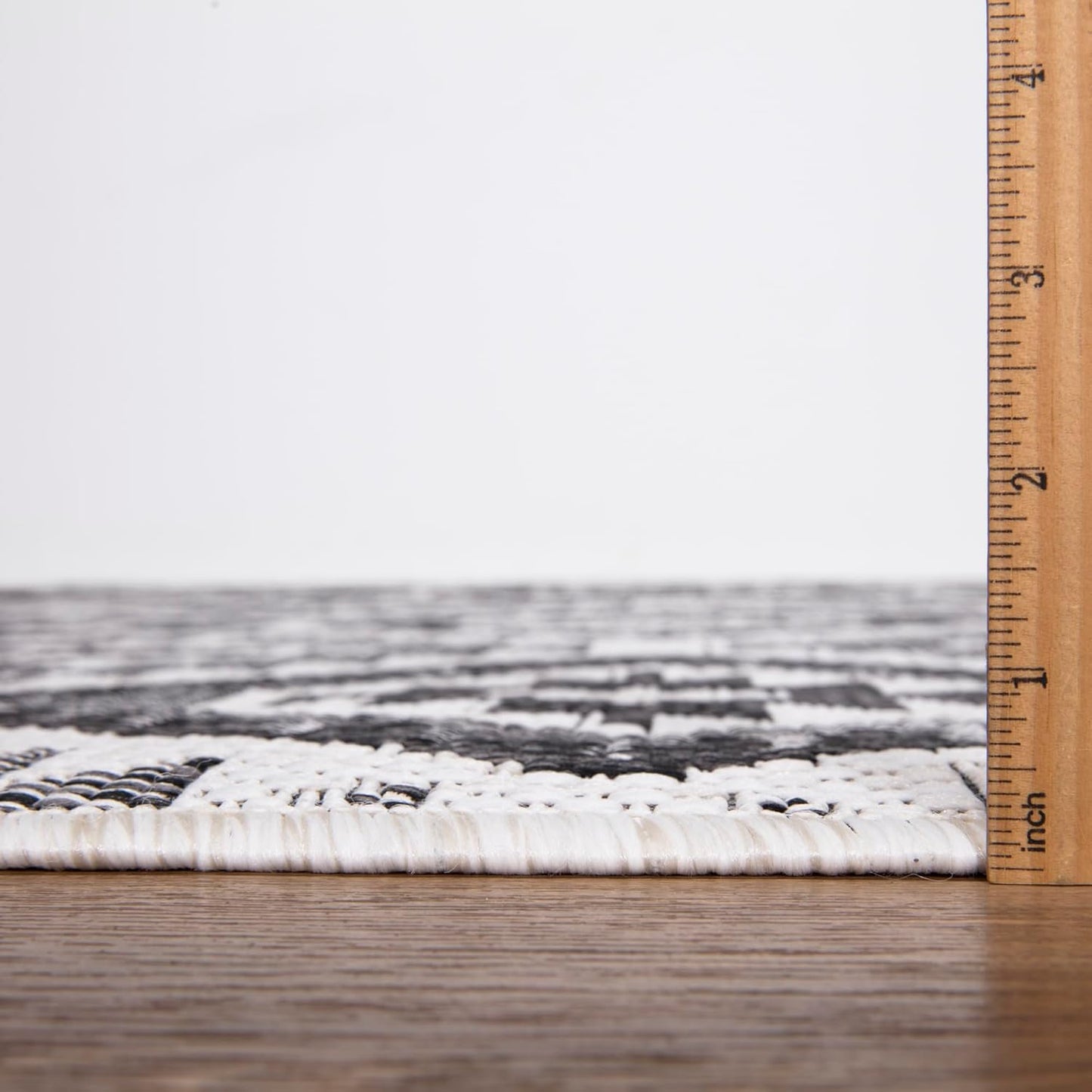 Keen Home Design Outdoor Rug - 8x10 Washable Indoor/Outdoor Rug for Patio, Balcony, Kitchen, Garden, Beach, Deck and Porch. Size: 7'9" x 10'2"