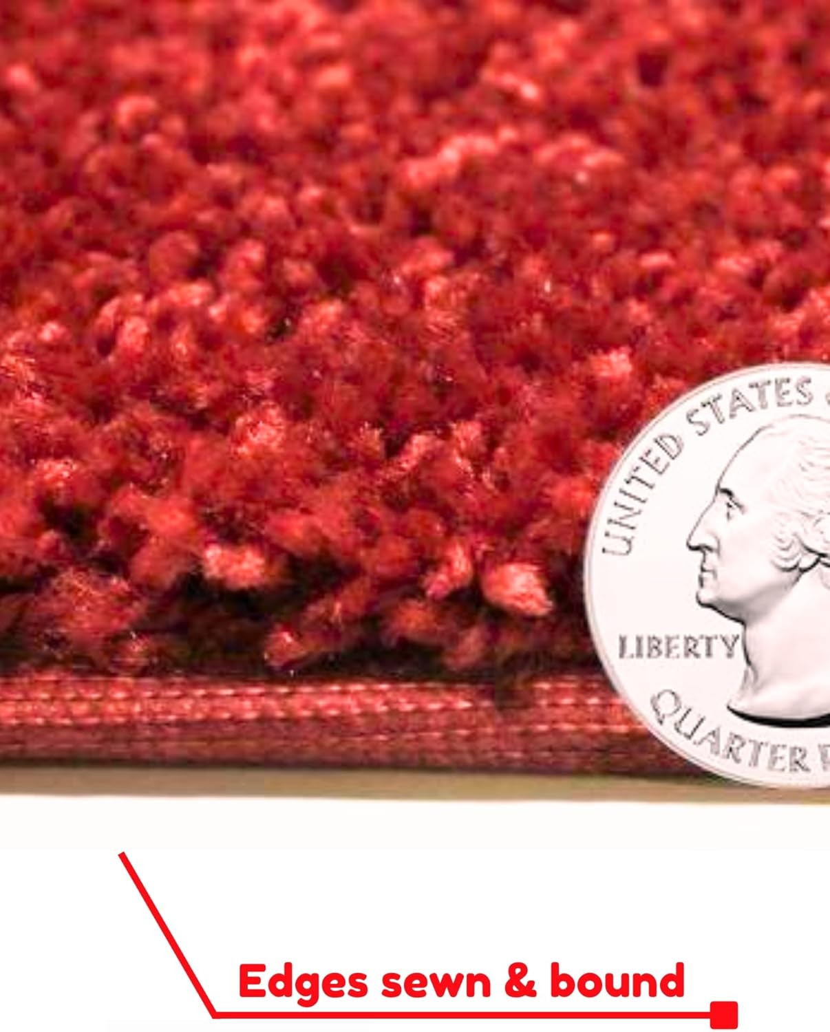 KOECKRITZ Soft and Colorful Kids Classroom Area Rugs (Passes Flammability Pill Test) Many Sizes and Bright Colors to Select from (3' Round, Fire Engine)