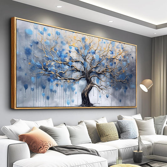 hyidecorart Large Canvas Wall Art For Living Room Wood Framed Wall Decor For Bedroom Modern Office Decor Black and White Inspiration Painting Prints Artwork Hang Abstract Pictures Home Decoration