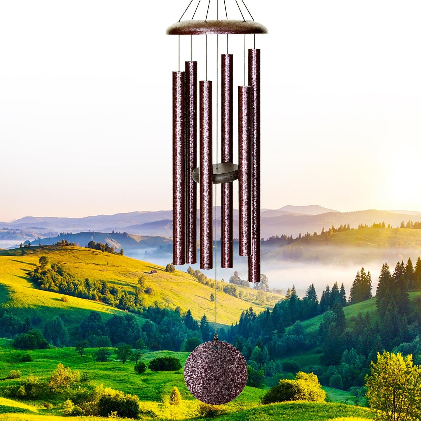 Wind Chimes for Outside, 36'' Wind Chime Outdoors Deep Tone Unique Wind Chimes Outdoor Clearance, Gifts for Mother's Day/Housewarming/Christmas