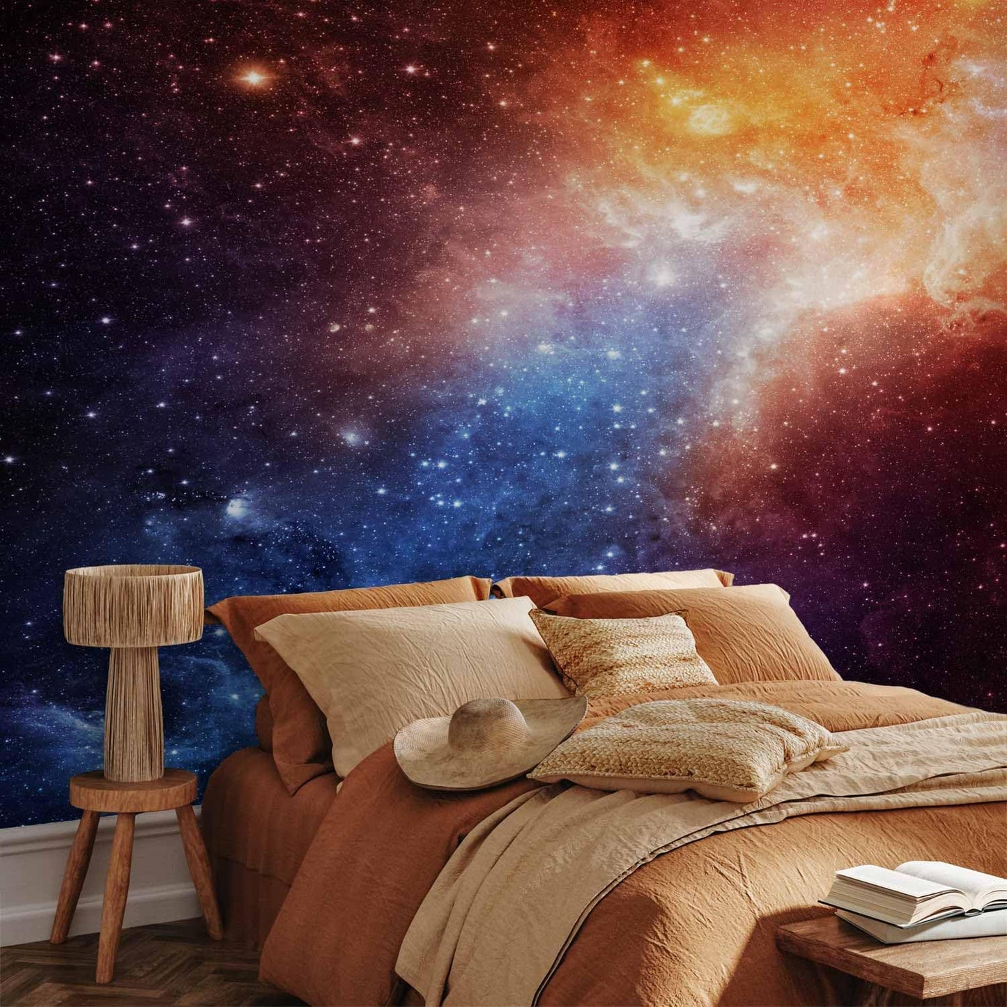 artgeist Premium Wall Mural Cosmos Galaxy 118x83 in - XXL Non-Woven Wallpaper Fleece Wall Decor Photo Print Picture Image Design Home f-B-0057-a-a