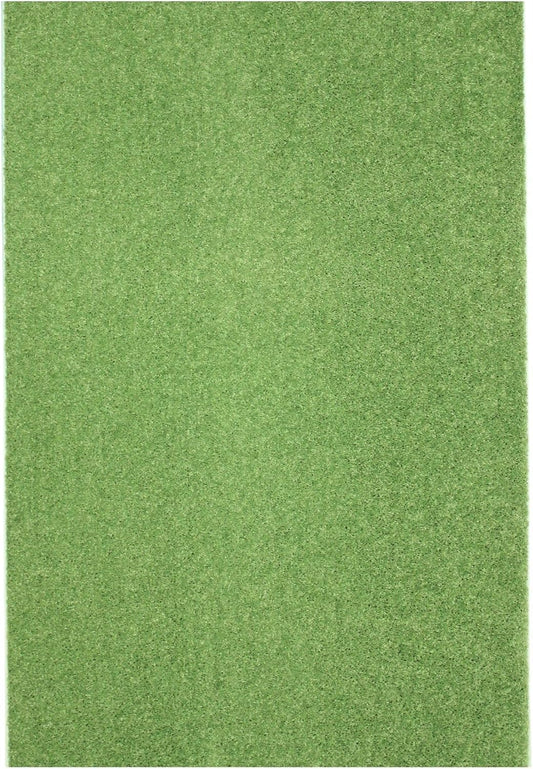 KOECKRITZ Soft and Colorful Kids Classroom Area Rugs (Passes Flammability Pill Test) Many Sizes and Bright Colors to Select from (7' x 7', Lime)