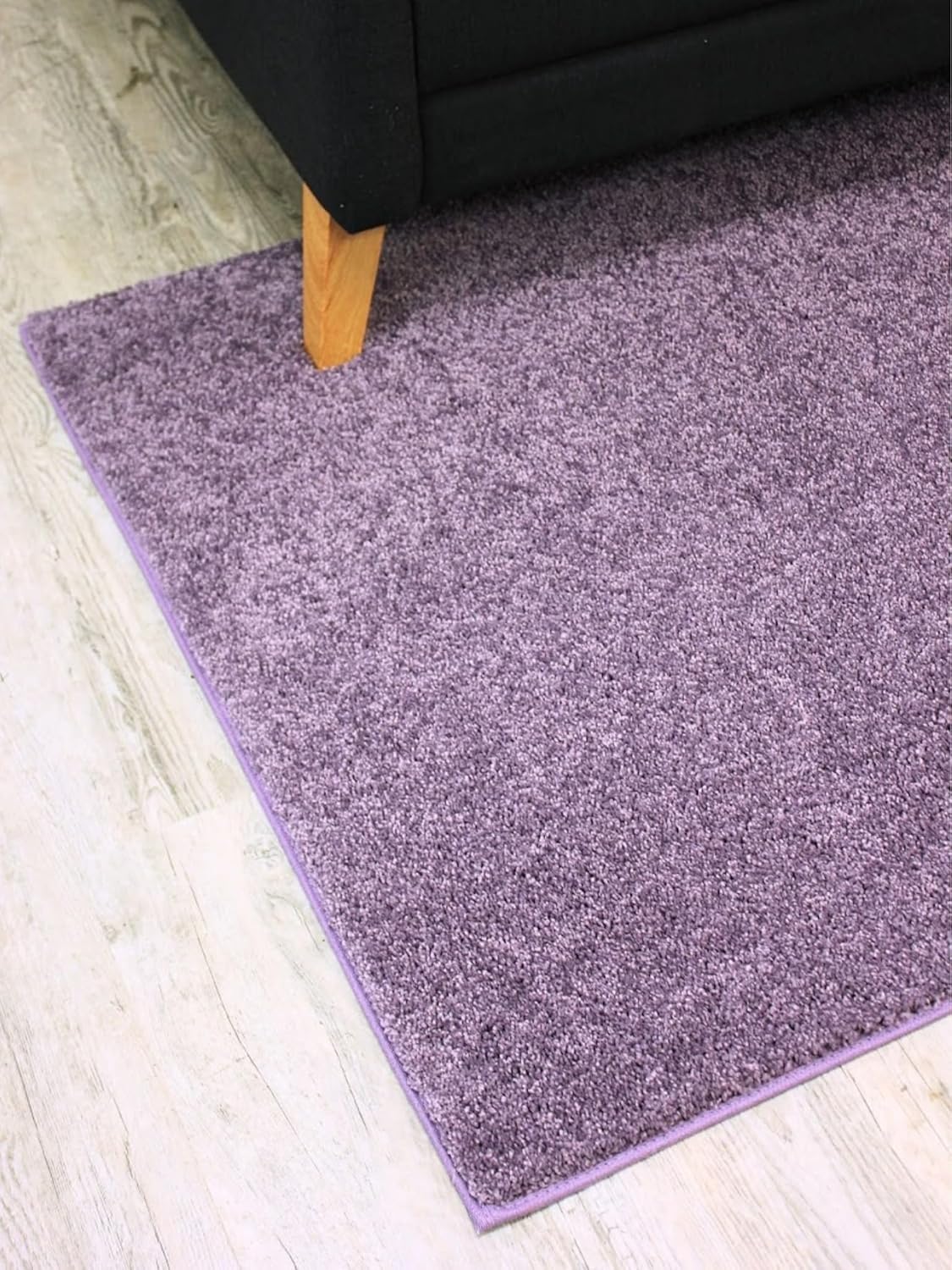 KOECKRITZ Soft and Colorful Kids Classroom Area Rugs (Passes Flammability Pill Test) Many Sizes and Bright Colors to Select from (6' x 8', Lavender)