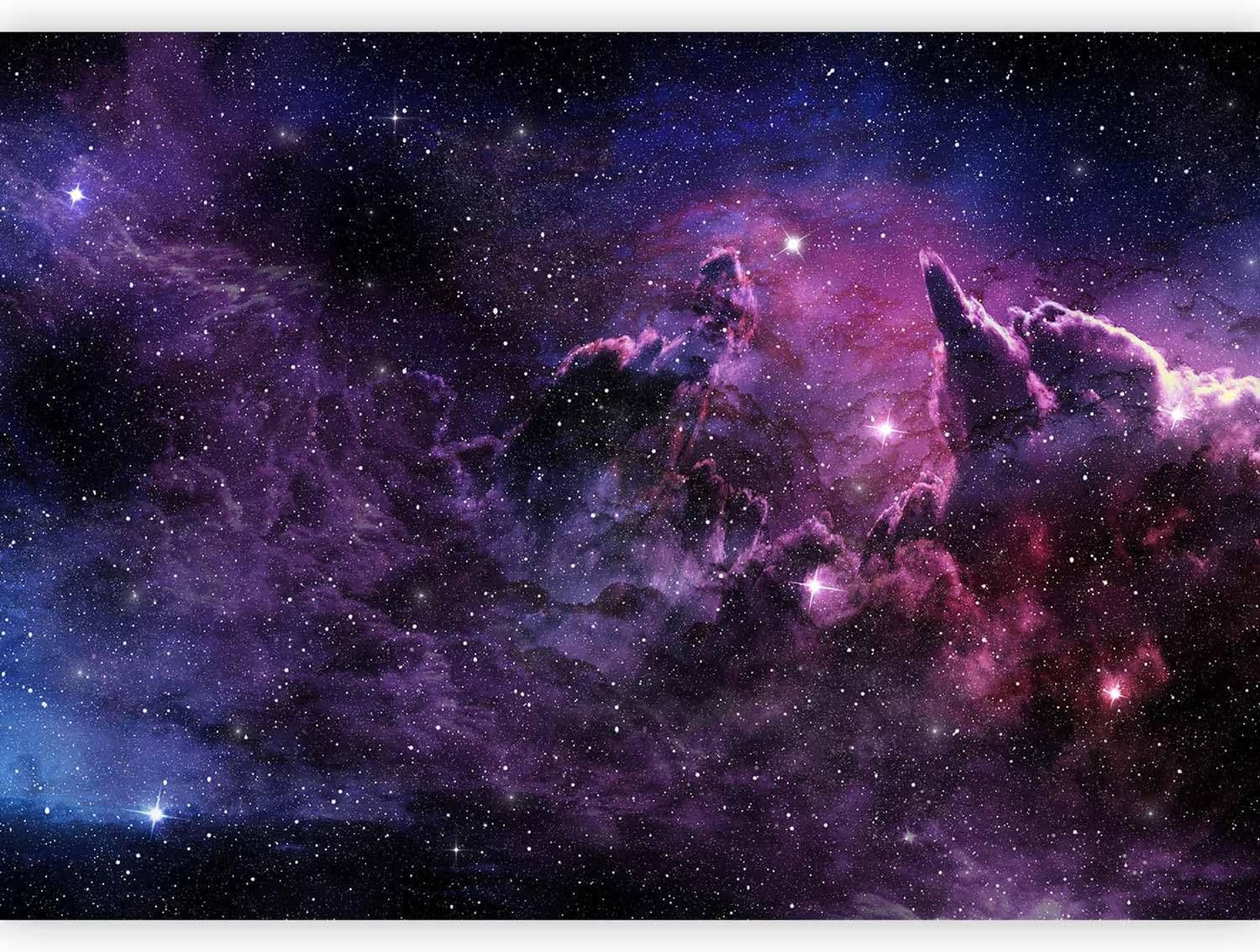 artgeist Premium Wall Mural Cosmos Galaxy 157x110 in - XXL Non-Woven Wallpaper Fleece Wall Decor Photo Print Picture Image Design Home a-C-0022-a-a