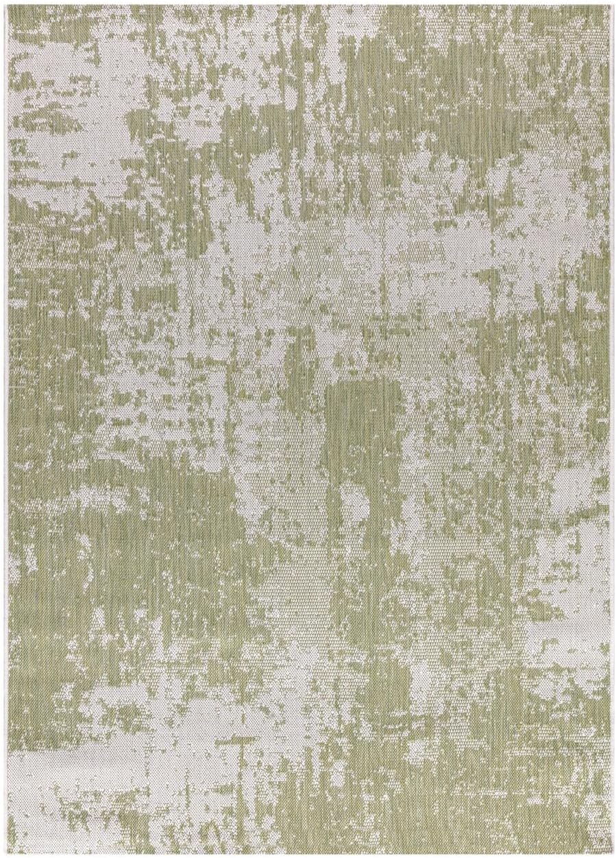 Keen Home Design Terrace Outdoor Area Rug - 8x10 Washable Indoor/Outdoor Rug for Patio, Kitchen, Balcony, Beach, Garden, Deck and Porch, Size: 7'7"x10'