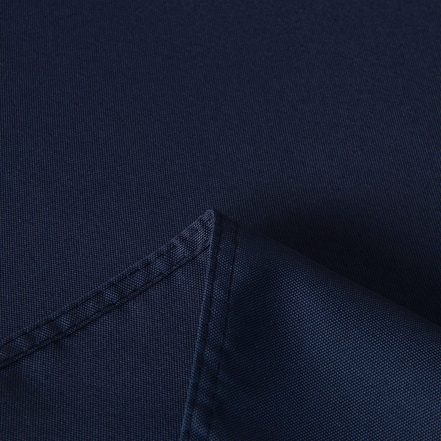 sancua Rectangle Tablecloth - 70 x 108 Inch - Stain and Wrinkle Resistant Washable Polyester Table Cloth, Decorative Fabric Table Cover for Dining Tables, Buffet Parties and Camping, Navy