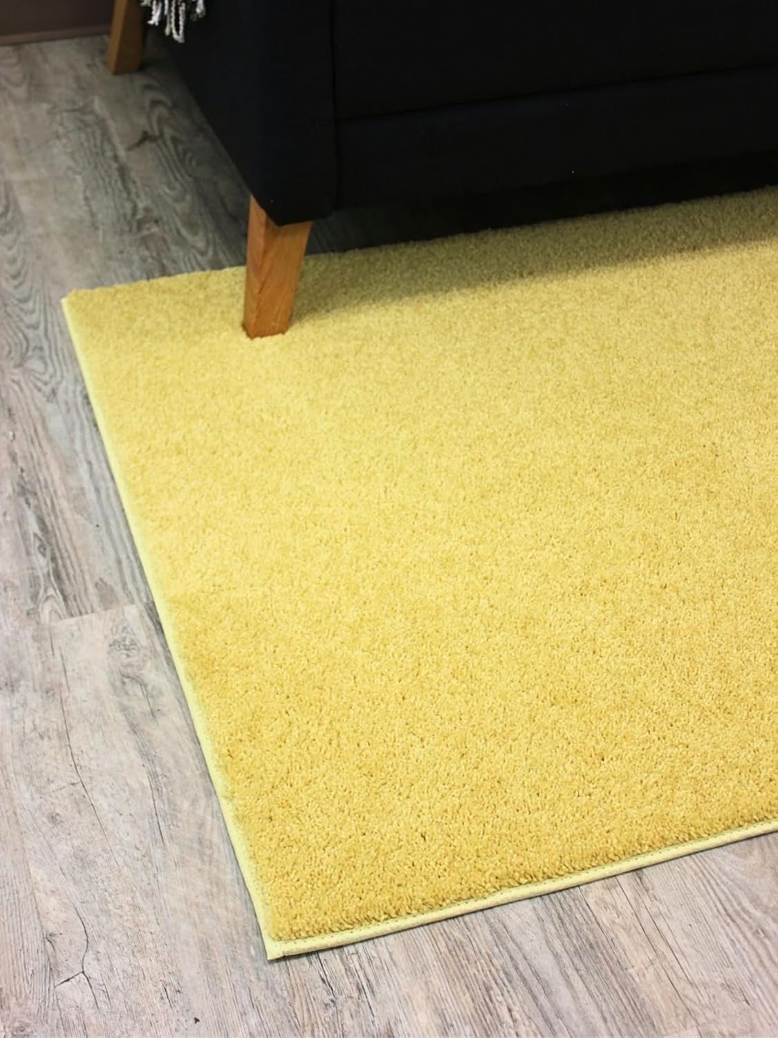 KOECKRITZ Soft and Colorful Kids Classroom Area Rugs (Passes Flammability Pill Test) Many Sizes and Bright Colors to Select from (6' x 9', Lemon)