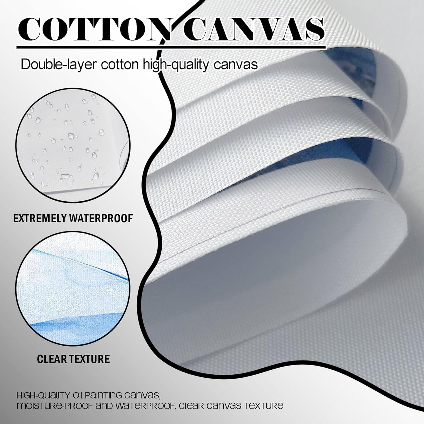 Large Abstract Wall Art - Modern Black White Gold Tones Hand Drawn Textures Ink Graffiti Canvas Painting Artwork for Home Bedroom Living Room Office Hallway Bed Above Decor 29"X58"