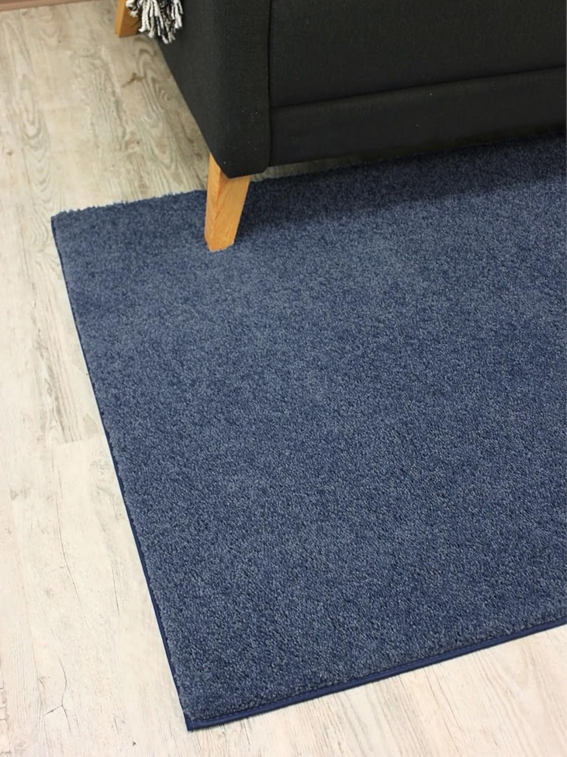 KOECKRITZ Soft and Colorful Kids Classroom Area Rugs (Passes Flammability Pill Test) Many Sizes and Bright Colors to Select from (7' x 9', Navy)