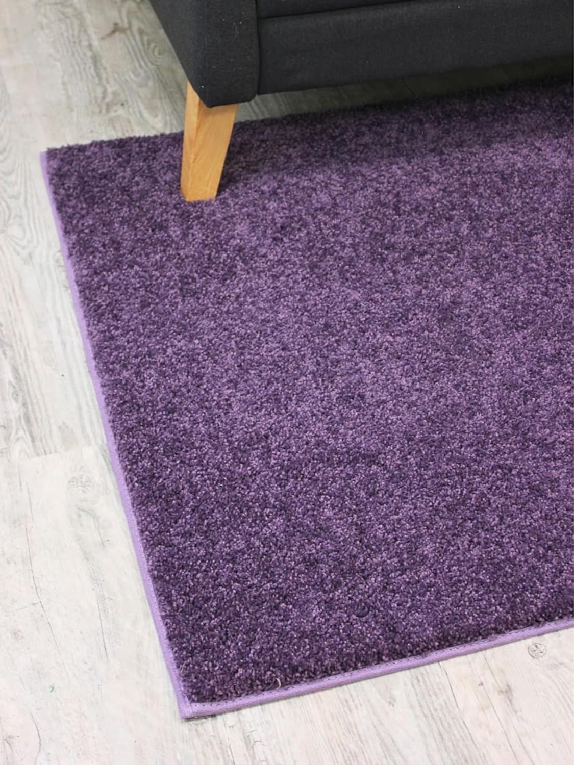KOECKRITZ Soft and Colorful Kids Classroom Area Rugs (Passes Flammability Pill Test) Many Sizes and Bright Colors to Select from (8' x 10', Eggplant)