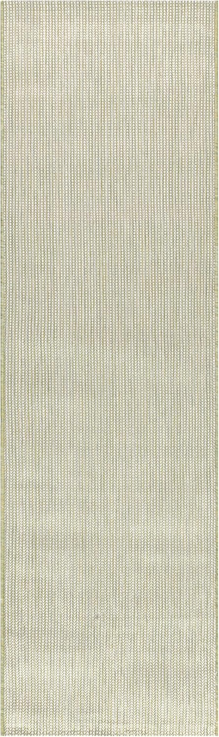 Keen Home Design Terrace Outdoor Runner Rug - 2x8 Washable Indoor/Outdoor Rug for Patio, Kitchen, Balcony, Beach, Garden, Deck and Porch, Size: 2'2"x7'7"