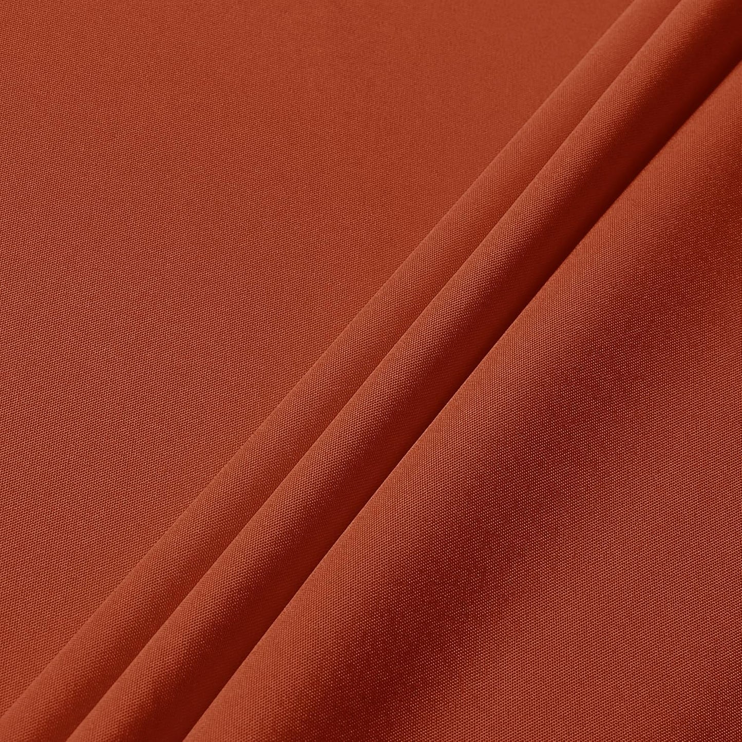 sancua Fall Tablecloth for 6 Foot Tables, 60 x 102 Inch Burnt Orange - Stain and Wrinkle Resistant Rectangle Table Cloth, Fabric Thanksgiving Table Cover for Dining Buffet Parties, Rust Pumpkin Orange