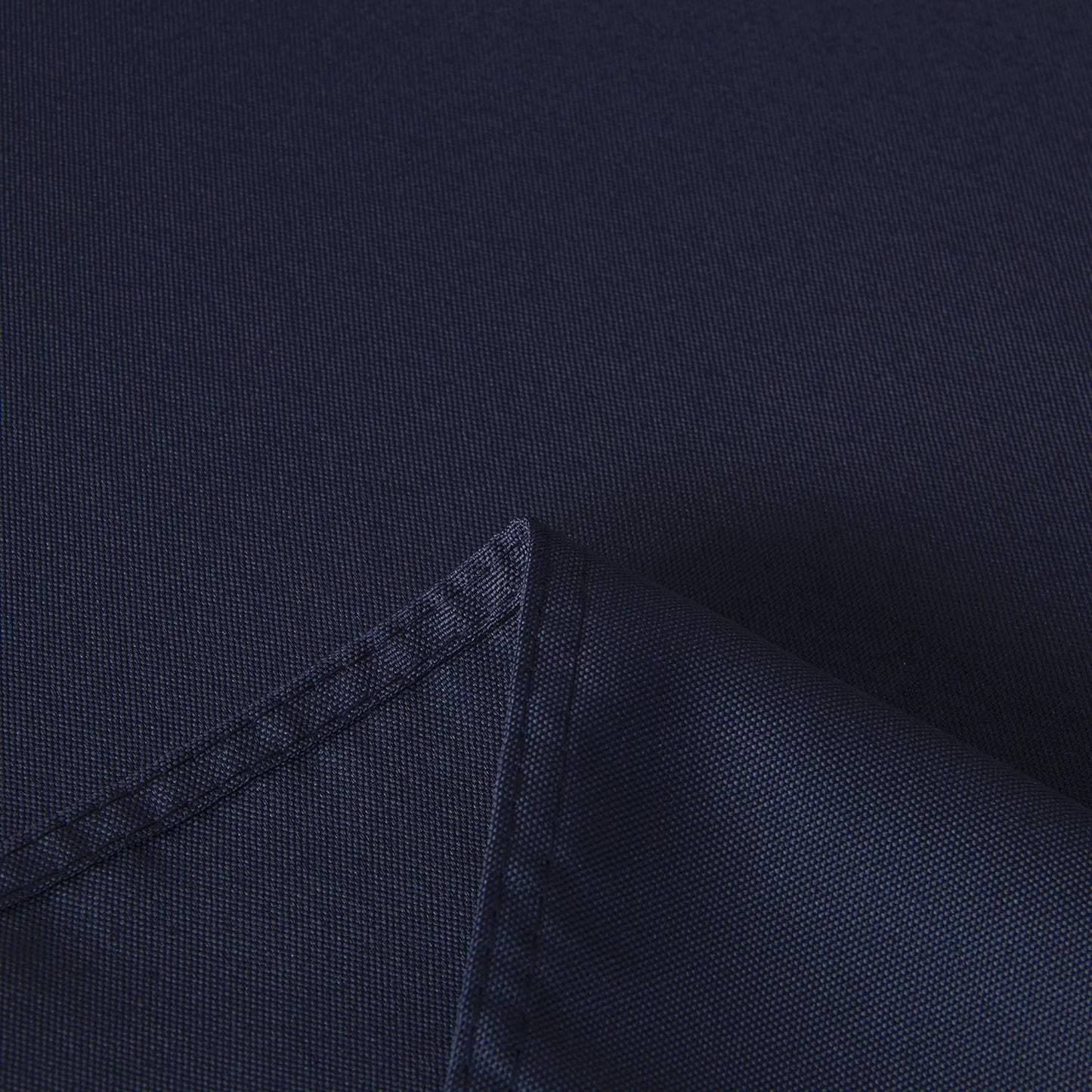 sancua Rectangle Tablecloth - 90 x 156 Inch - Water Resistant Spill Proof Washable Polyester Table Cloth, Decorative Fabric Table Cover for Dining Tables, Buffet Parties and Camping, Navy