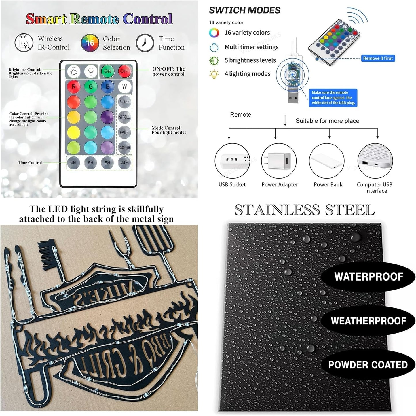 Personalized Hockey LED Wall Sign – Custom Name Light with Helmet, Sticks & Puck, 16-Color LED with Remote Control Neon Signs For Wall Decor, Hockey Decor for Boys Room, Man Cave