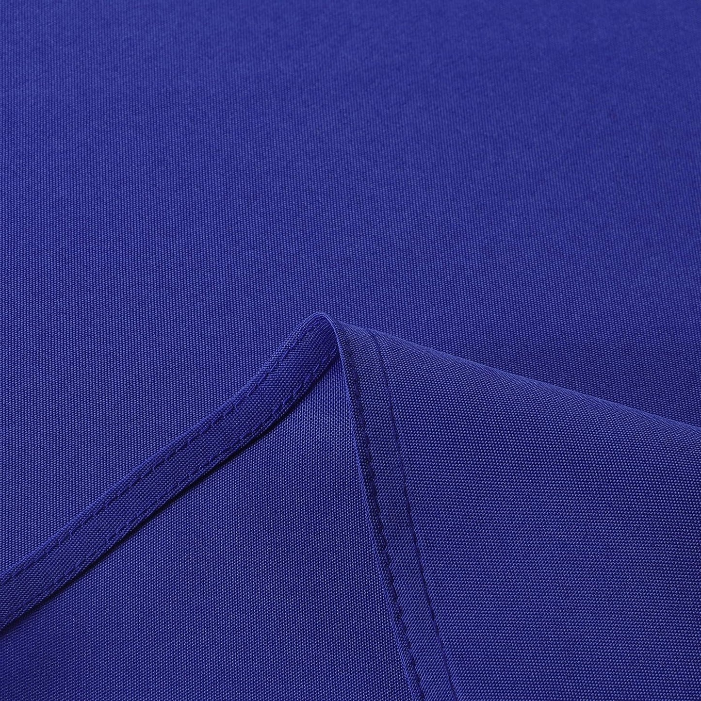 sancua Square Tablecloth - 54 x 54 Inch - Stain and Wrinkle Resistant Washable Polyester Table Cloth, Decorative Fabric Table Cover for Dining Tables, Buffet Parties and Camping, Blue