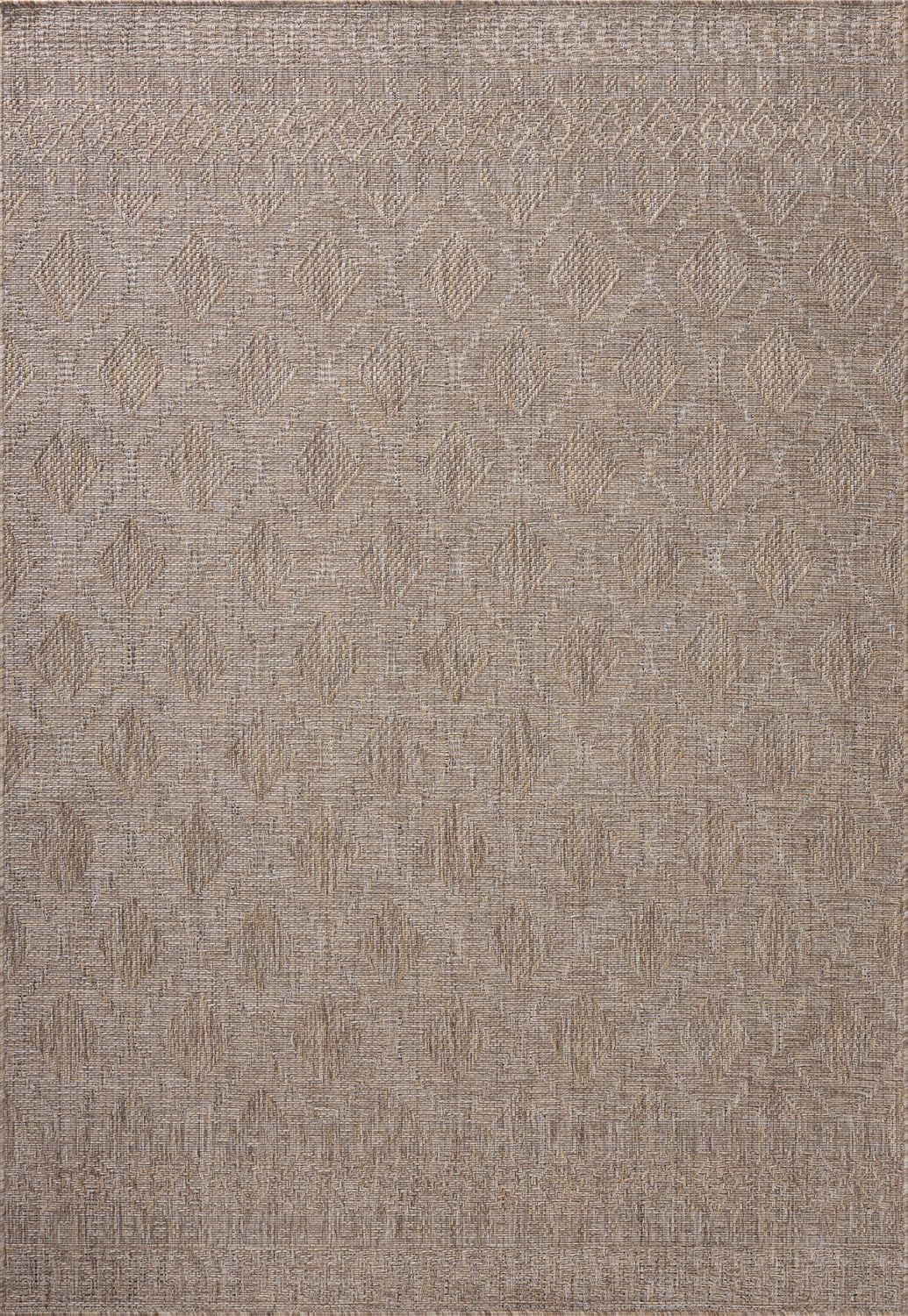 Loloi Amber Lewis Topanga Collection TOP-06 Natural/Mist 7'-10" x 10' Indoor/Outdoor Area Rug