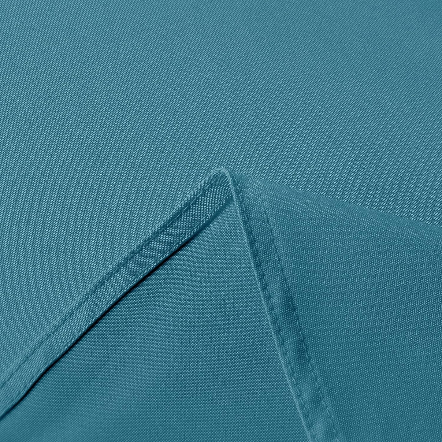 sancua Rectangle Tablecloth - 70 x 108 Inch - Stain and Wrinkle Resistant Washable Polyester Table Cloth, Decorative Fabric Table Cover for Dining Tables, Buffet Parties and Camping, Teal
