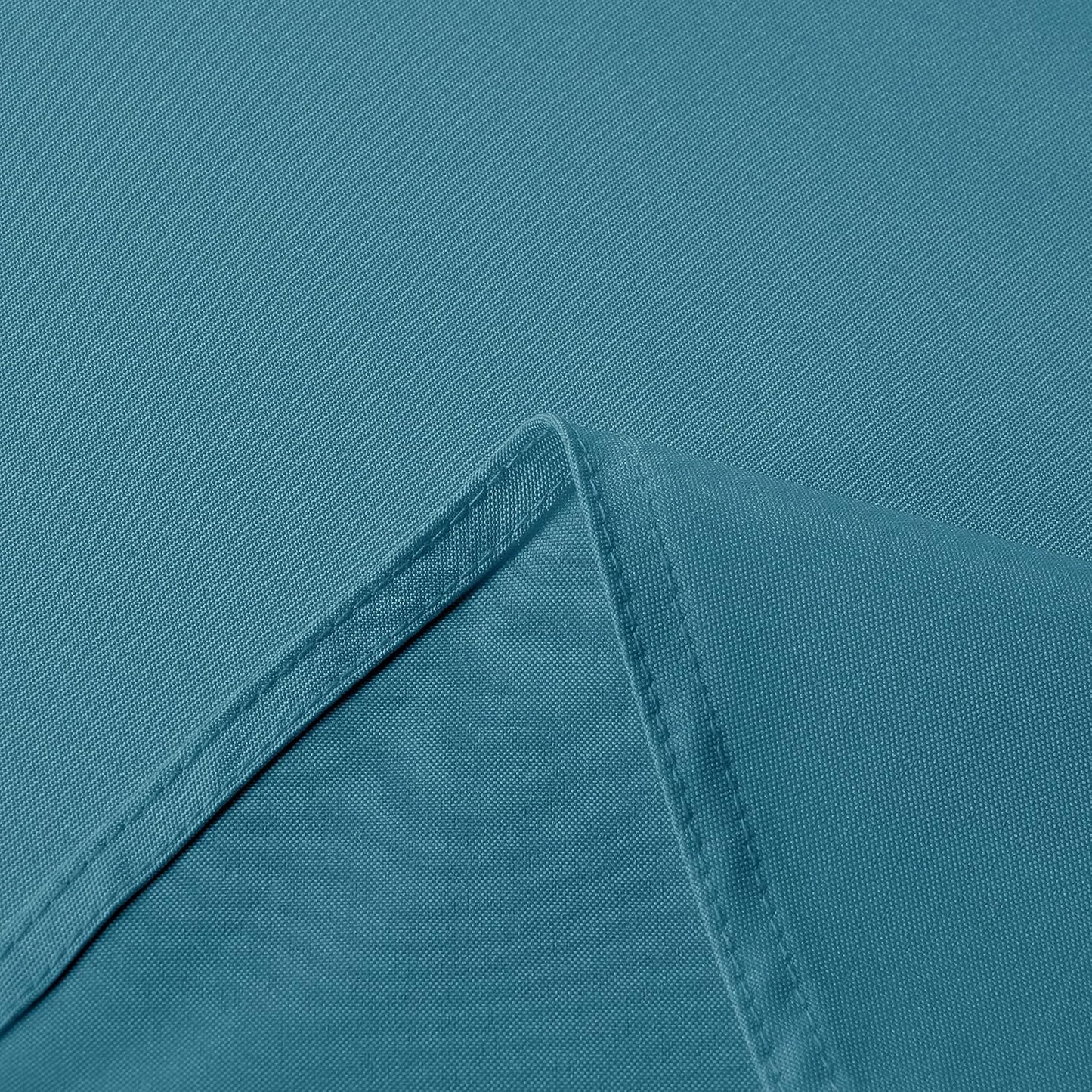 sancua Rectangle Tablecloth - 60 x 84 Inch - Stain and Wrinkle Resistant Washable Polyester Table Cloth, Decorative Fabric Table Cover for Dining Tables, Buffet Parties and Camping, Teal