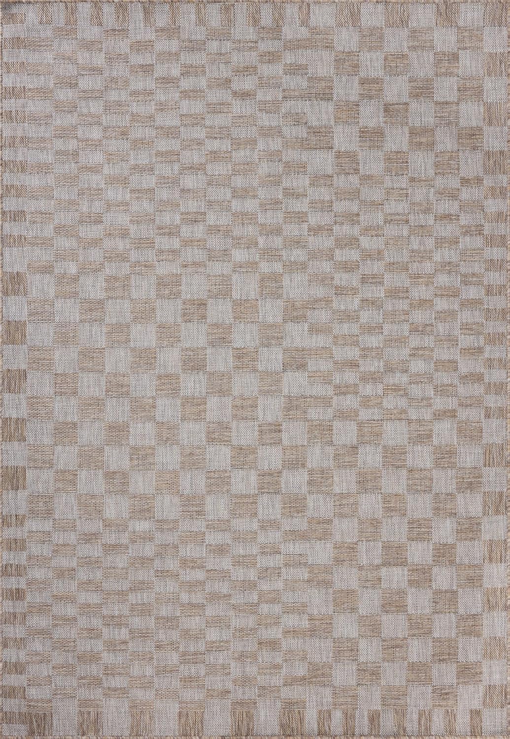 Loloi Amber Lewis Topanga Collection TOP-03 Natural/Dove 2'-3" x 3'-9" Indoor/Outdoor Area Rug